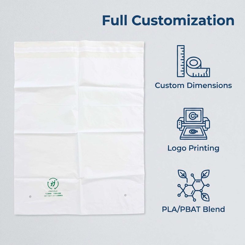 Custom Printed Biodegradable Self-Adhesive PLA/PBAT Bags 435×325mm – Bulk OEM - image 5 Custom Printed Biodegradable Self-Adhesive PLA/PBAT Bags 435×325mm – Bulk OEM - image 5