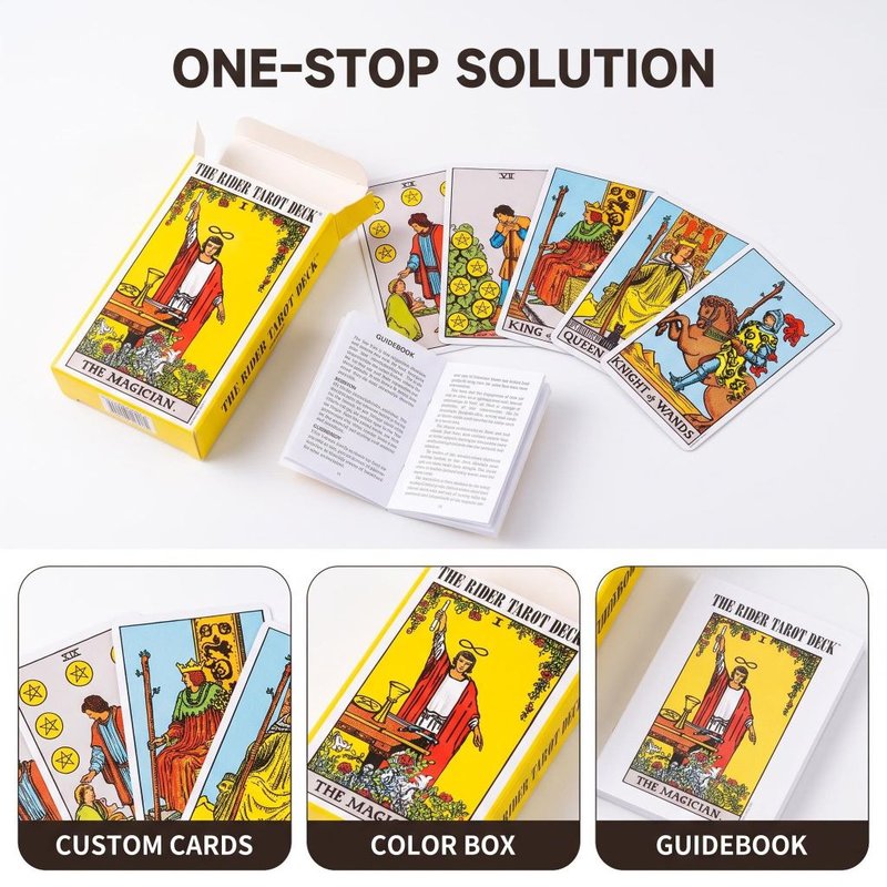 Tarot deck and packaging options