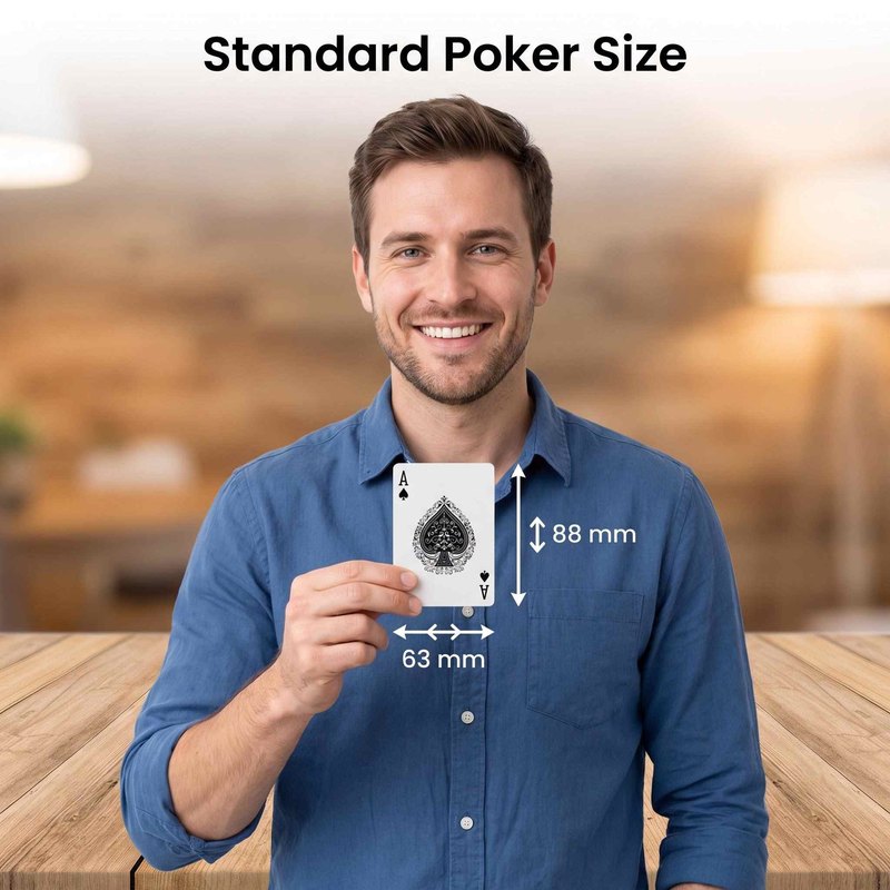 63x88mm kitchen playing card dimensions