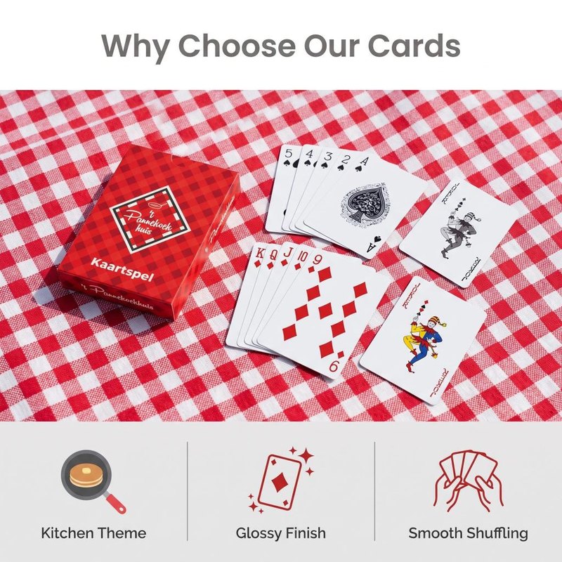 Kitchen card deck feature overview