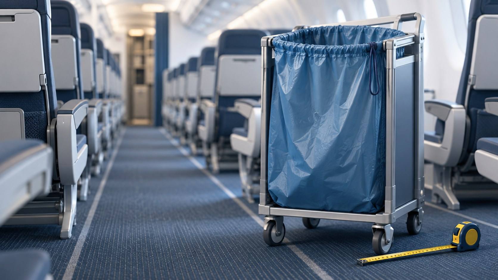 Heavy-Duty HDPE Drawstring Bags for Airline Cabin Waste: A Fit-and-Load Trial
